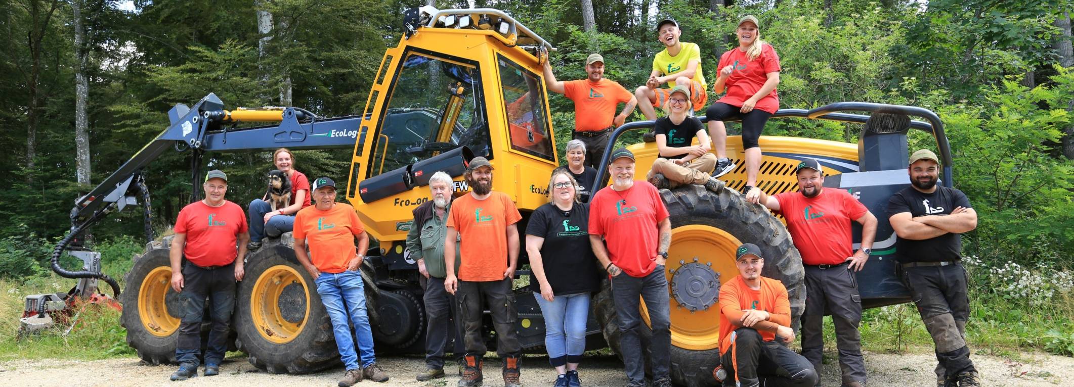 Teamfoto Forstarbeiten Hofstetter